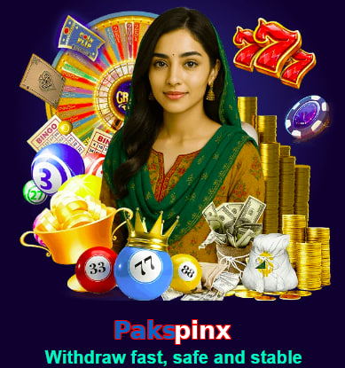 Pakspinx game app for Pakistan players